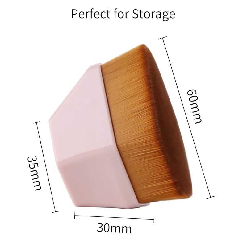 Elycare Flach Foundation Pinsel