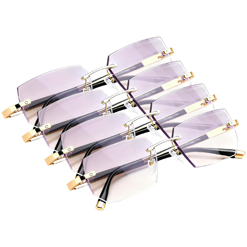 Bequeme leichte Brille