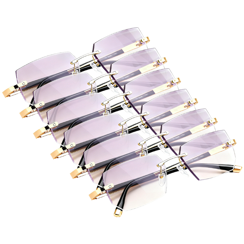 Bequeme leichte Brille