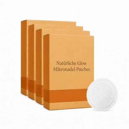 Natürliche Glow Mikronadel-Patches