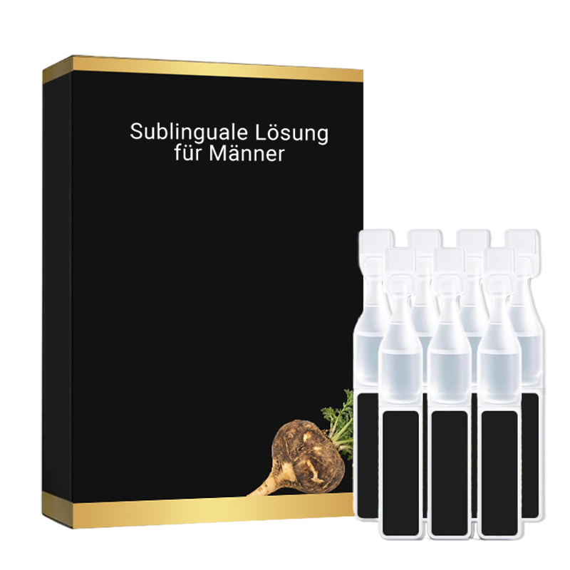 Sublinguale Lösung für Männer