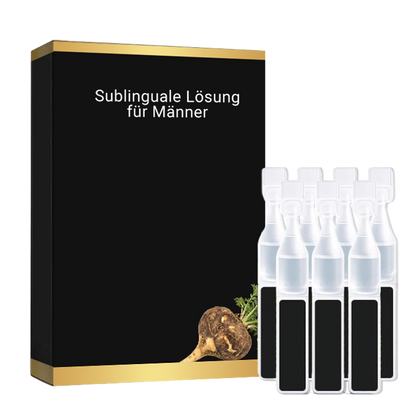 Sublinguale Lösung für Männer