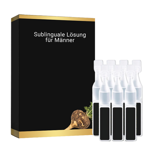 Sublinguale Lösung für Männer